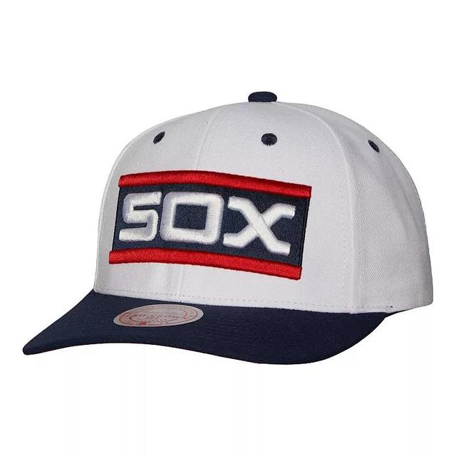 Mens Mitchell & Ness Chicago Sox Cooperstown Collection Pro Crown Snapback Hat Product Image