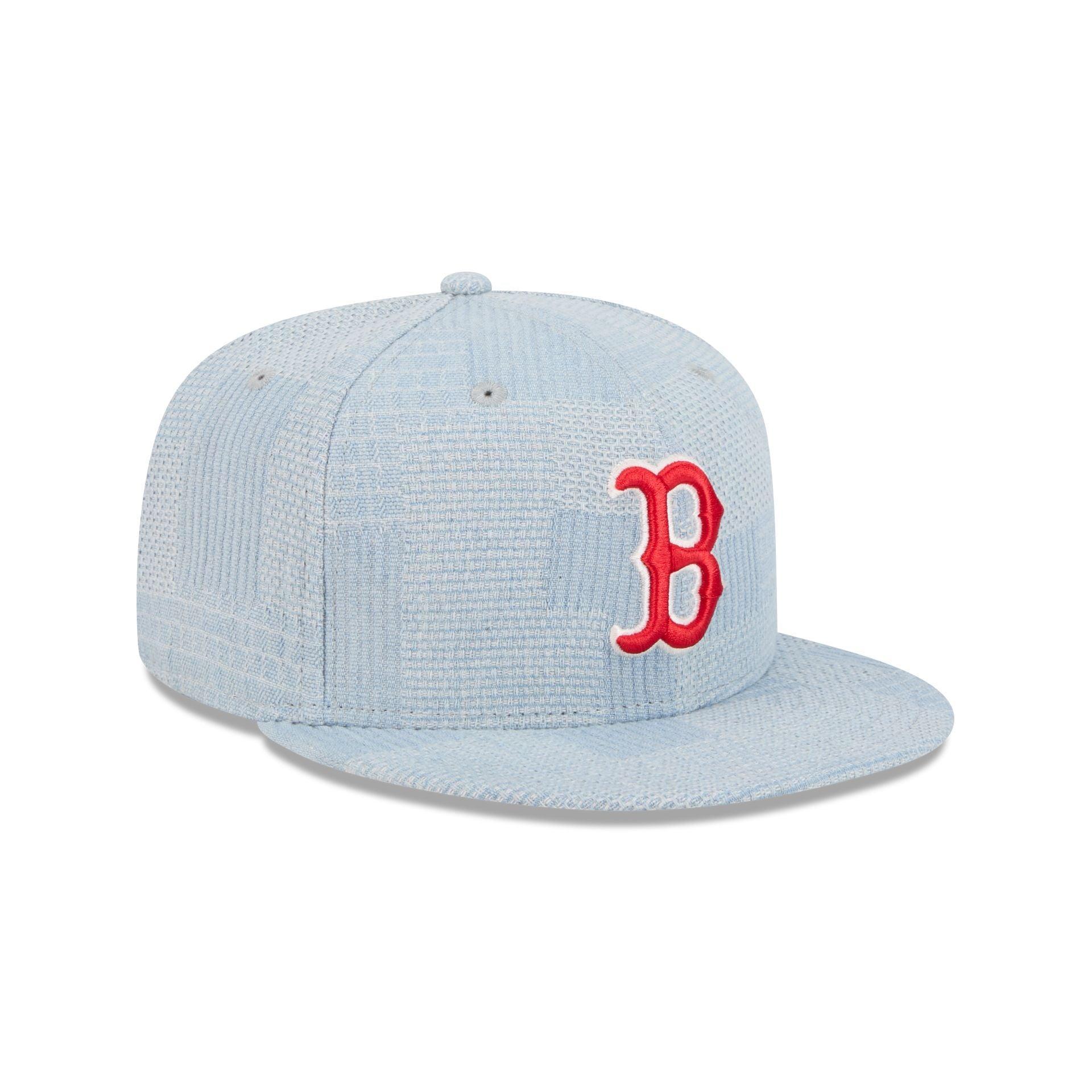 Boston Red Sox Denim Patchwork 9FIFTY Snapback Hat Male Product Image