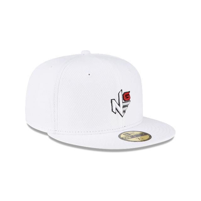 New Era Golf White 59FIFTY Fitted Hat Male Product Image