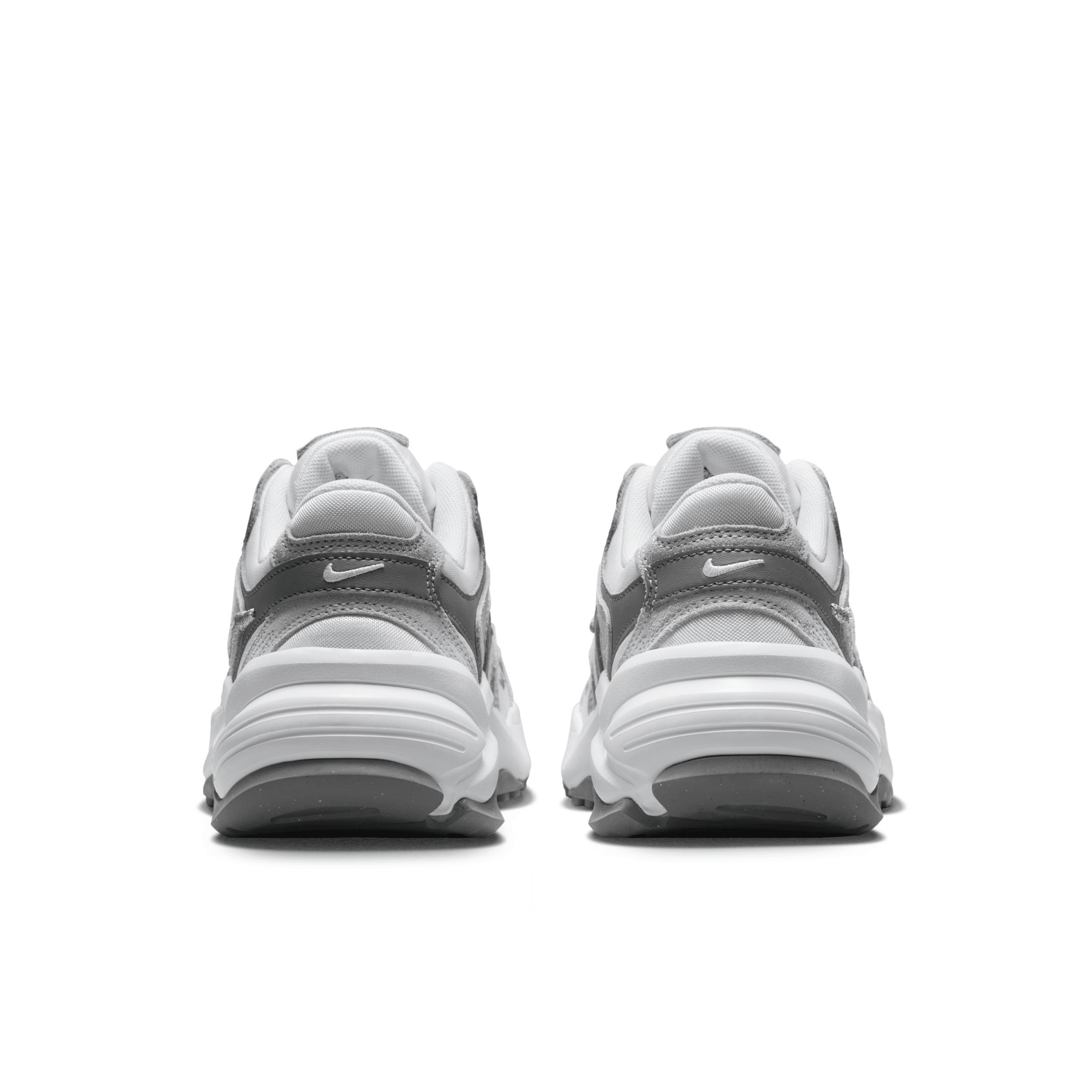 Nike Womens AL8 - Shoes White/Metallic Silver/Smoke Grey Product Image