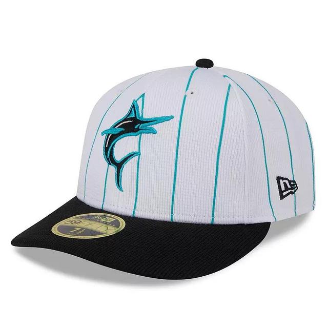 Mens New Era Miami Marlins 2024 Batting Practice Low Profile 59FIFTY Fitted Hat Product Image