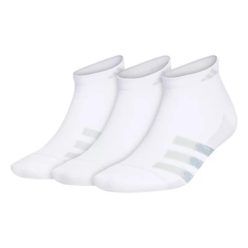 adidas Superlite Stripe Low-Cut Socks 3 Pairs White L Product Image