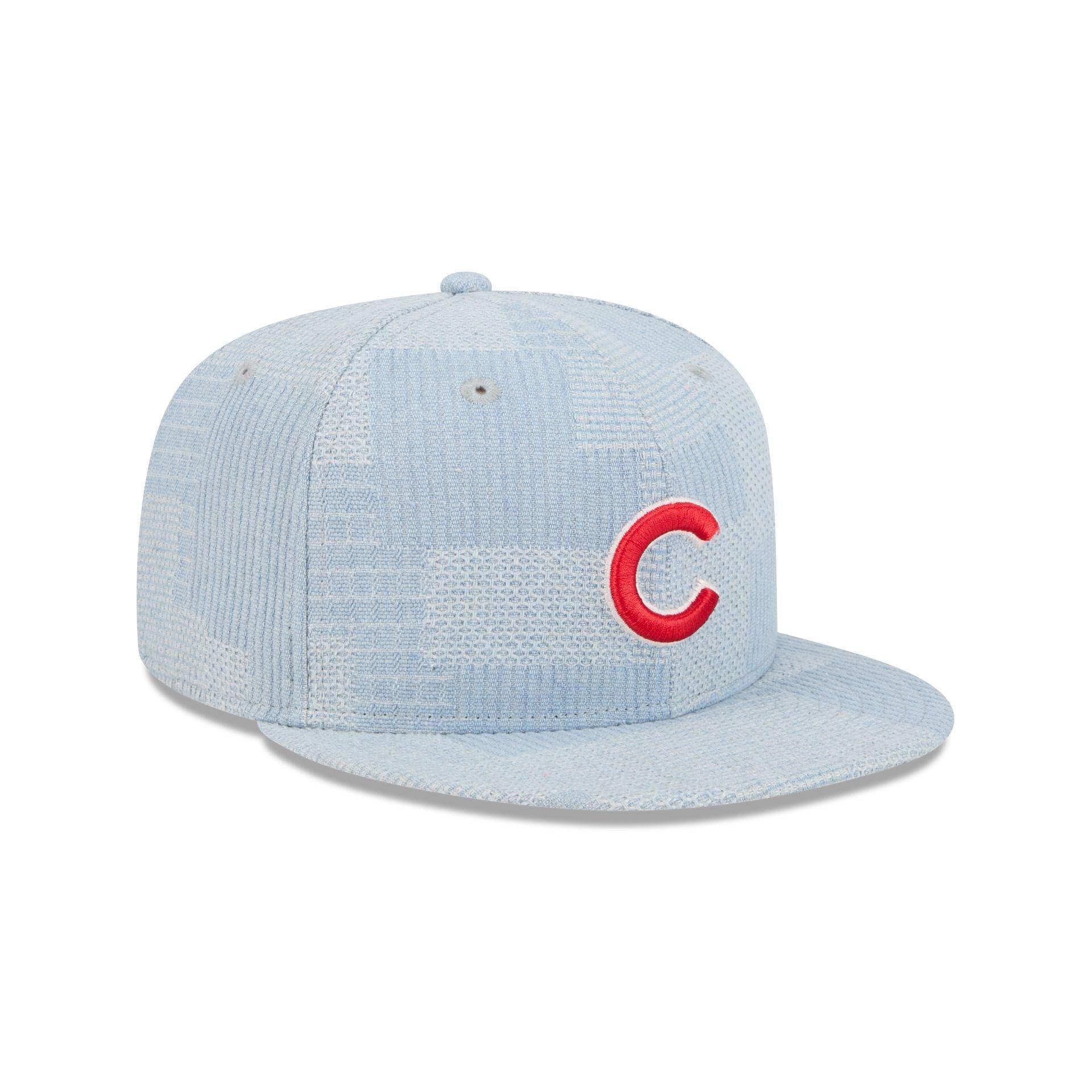 Chicago Cubs Denim Patchwork 9FIFTY Snapback Hat Male Product Image