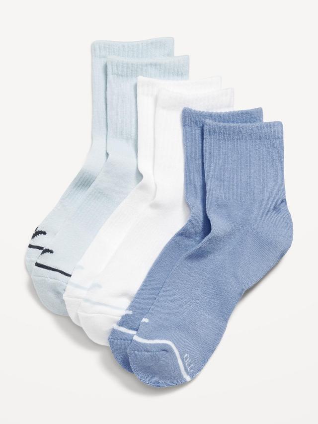 Performance Quarter-Crew Socks 3-Pack for Women Product Image