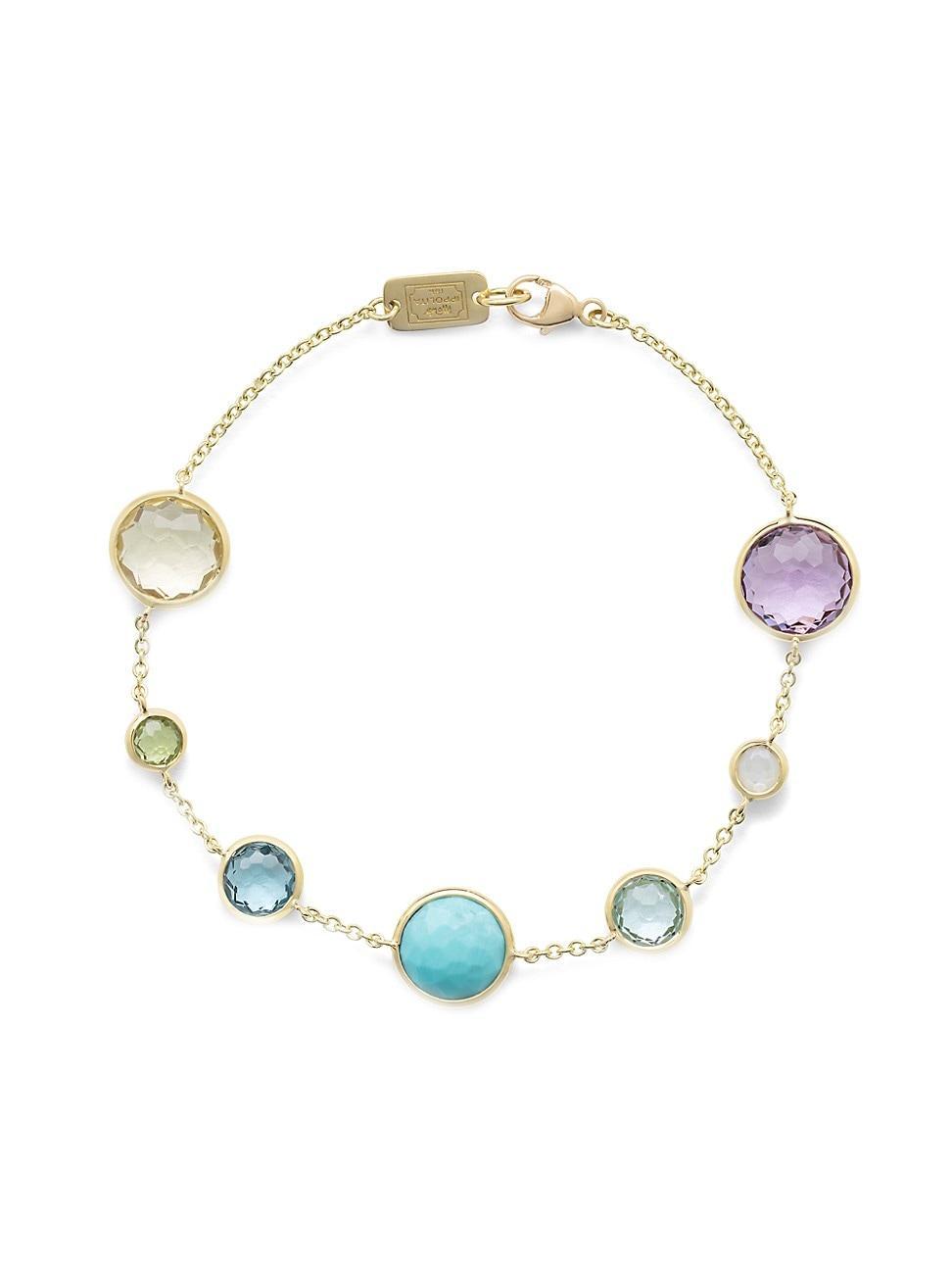 Ippolita Lollipop Multicolored Gemstone Link Bracelet Product Image