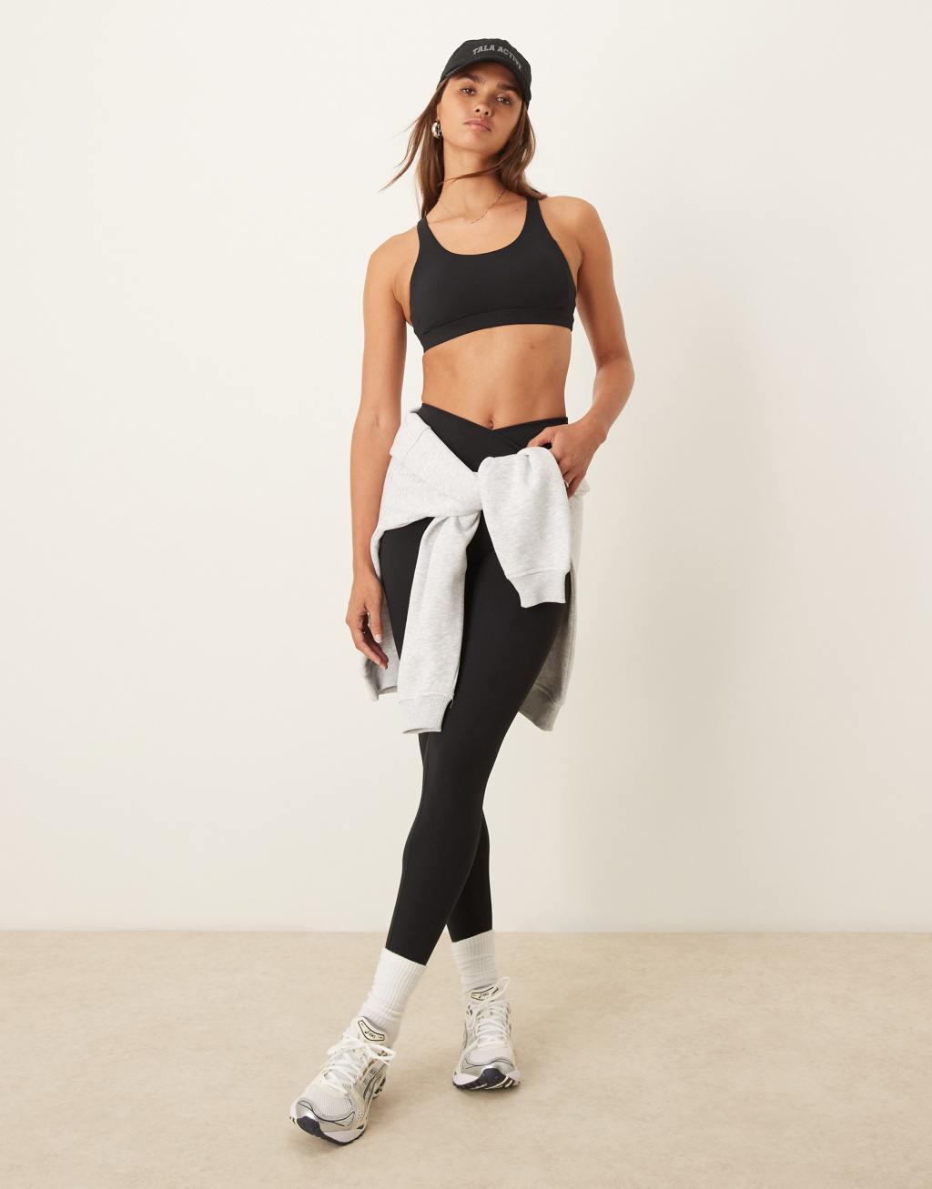 Tala Skinluxe sports bra in black Product Image