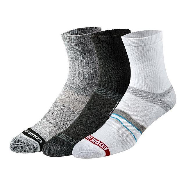 Mens Eddie Bauer Performance Hiking Crew Socks 3-pack Product Image