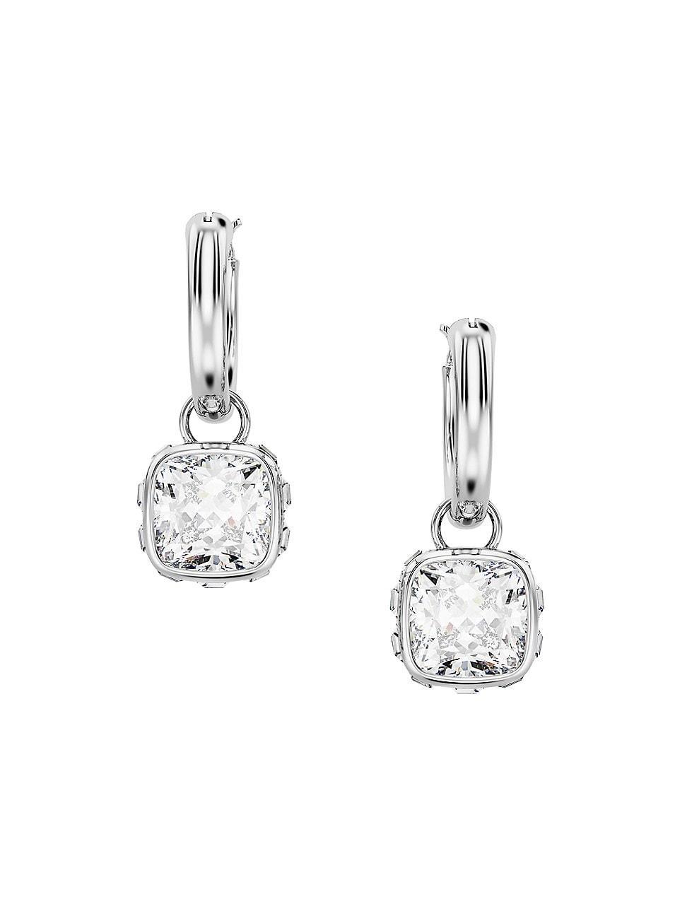 Swarovski Stilla Crystal Hoop Drop Earrings Product Image