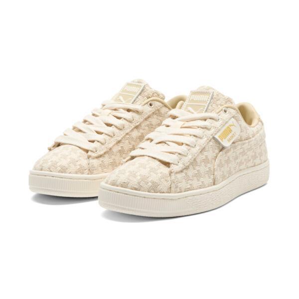 PUMA Basket Seaside Drills Women's Sneakers in Alpine Snow/White Product Image