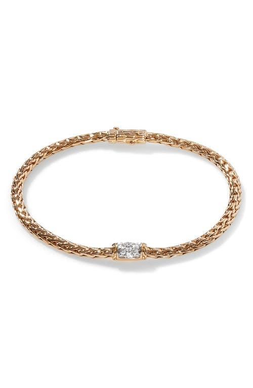 John Hardy Classic Chain Bracelet with Diamonds Product Image