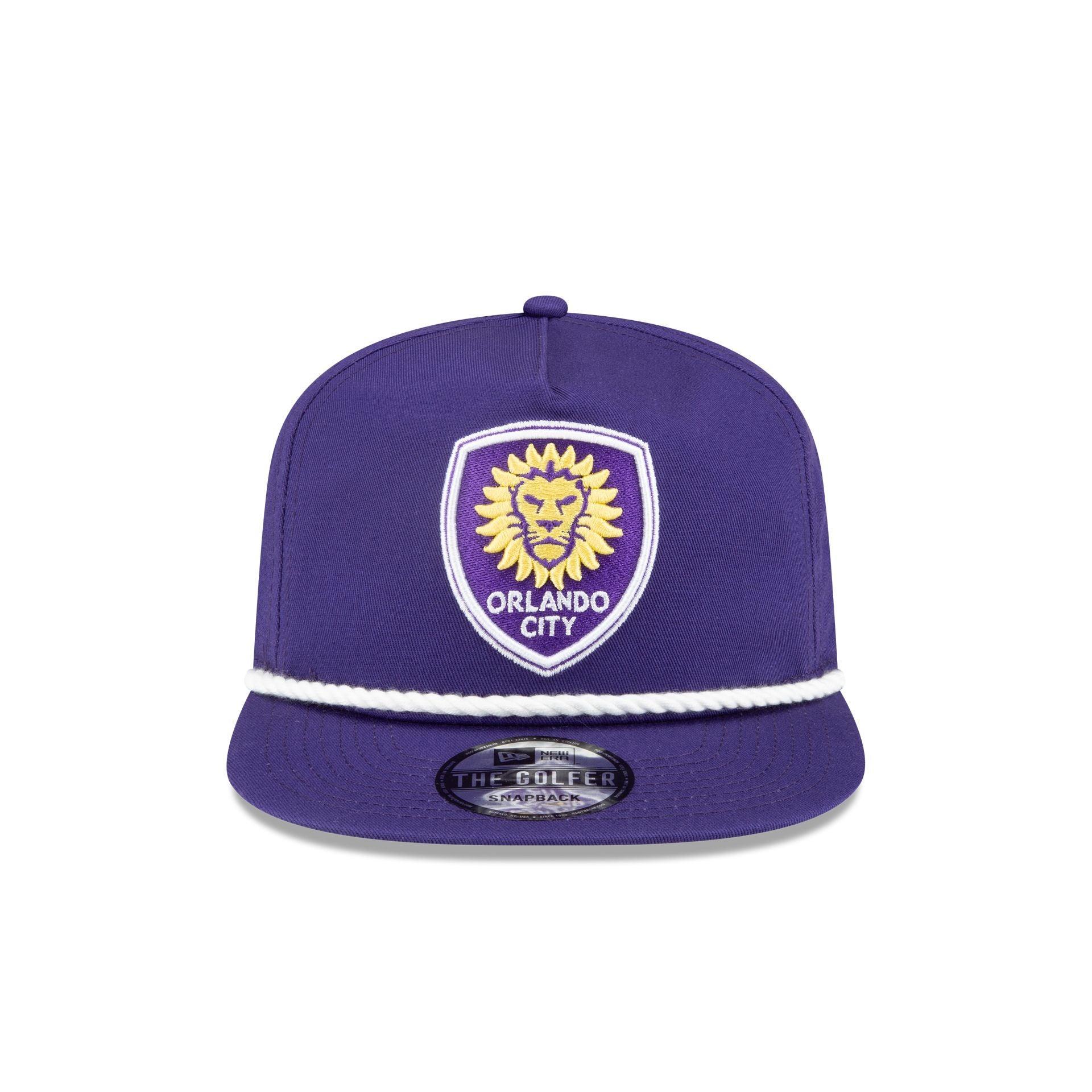 Orlando City SC 2024 MLS Kickoff Golfer Hat Male Product Image