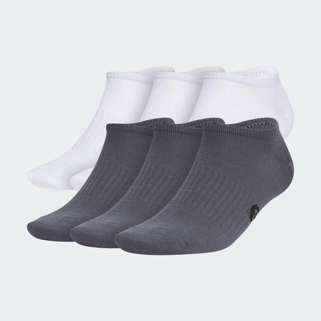 Mens adidas 6-Pack Superlite Classic No-Show Socks Product Image