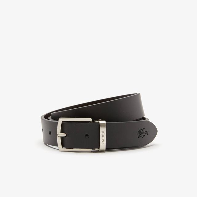 Men's Lacoste Pin And Flat Buckle Belt Gift Set Product Image