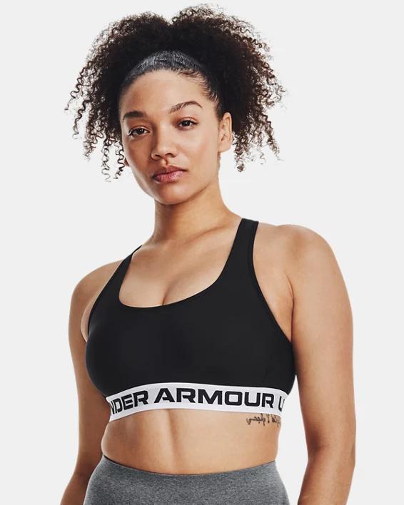 Women's Armour® Mid Crossback Sports Bra Product Image