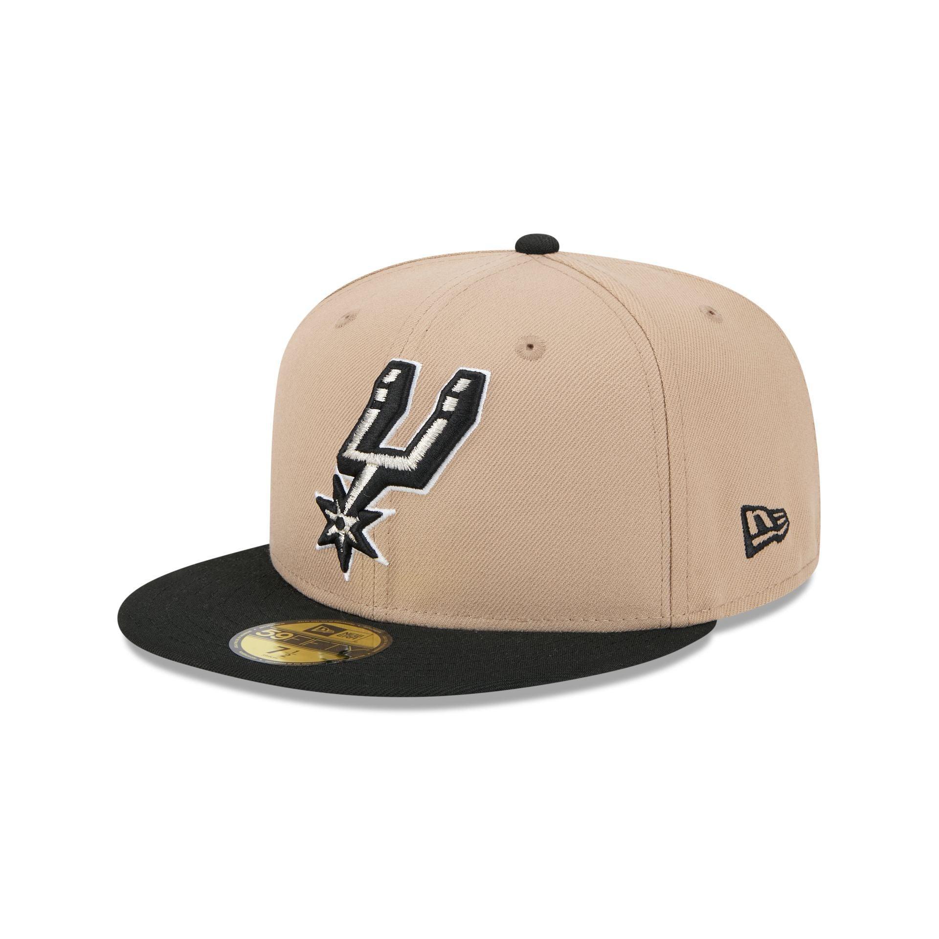 San Antonio Spurs Camel 59FIFTY Fitted Hat Male Product Image