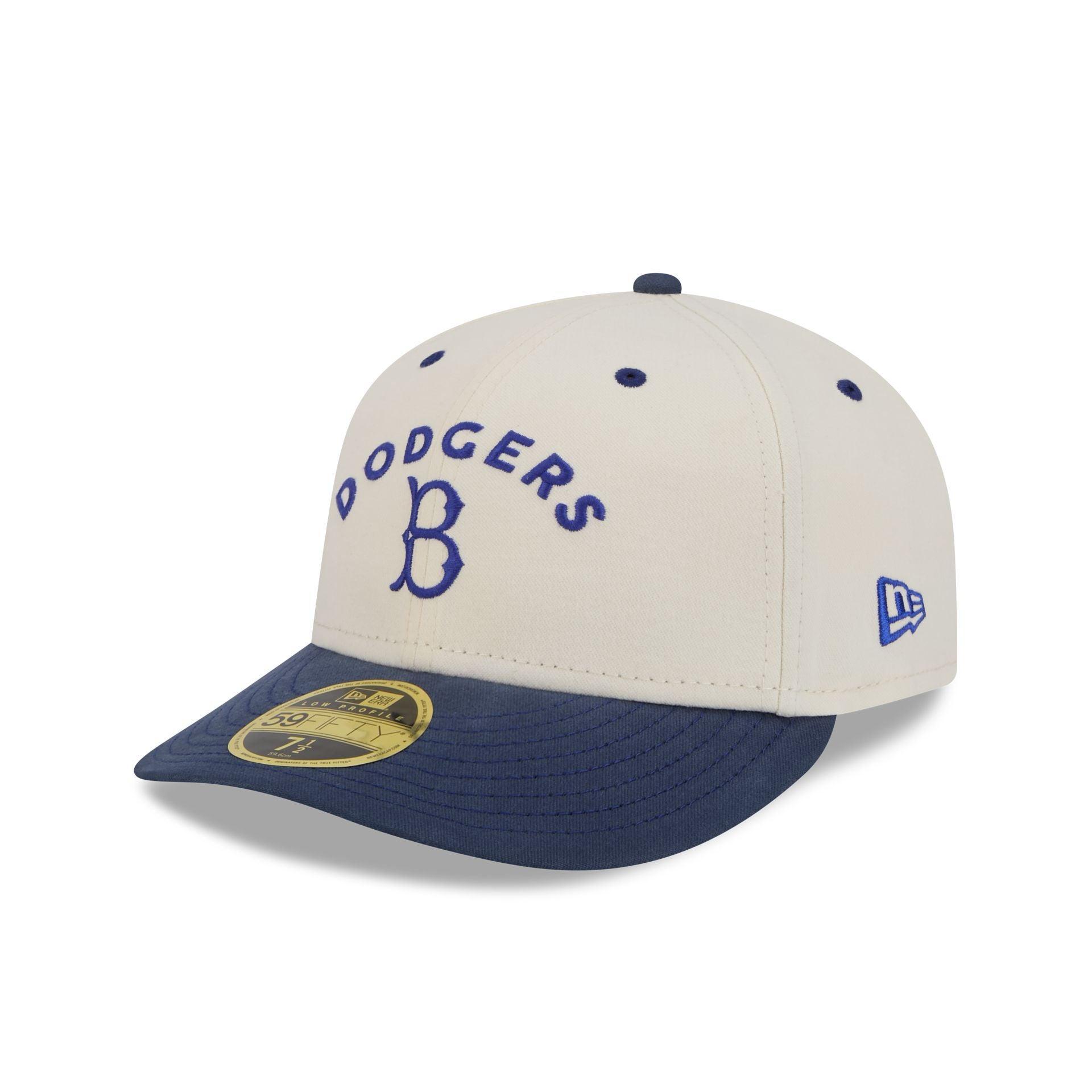 Brooklyn Dodgers Vintage Stack Low Profile 59FIFTY Fitted Hat Male Product Image