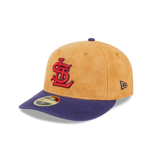 St. Louis Cardinals Tan Texture Low Profile 59FIFTY Fitted Hat Male Product Image