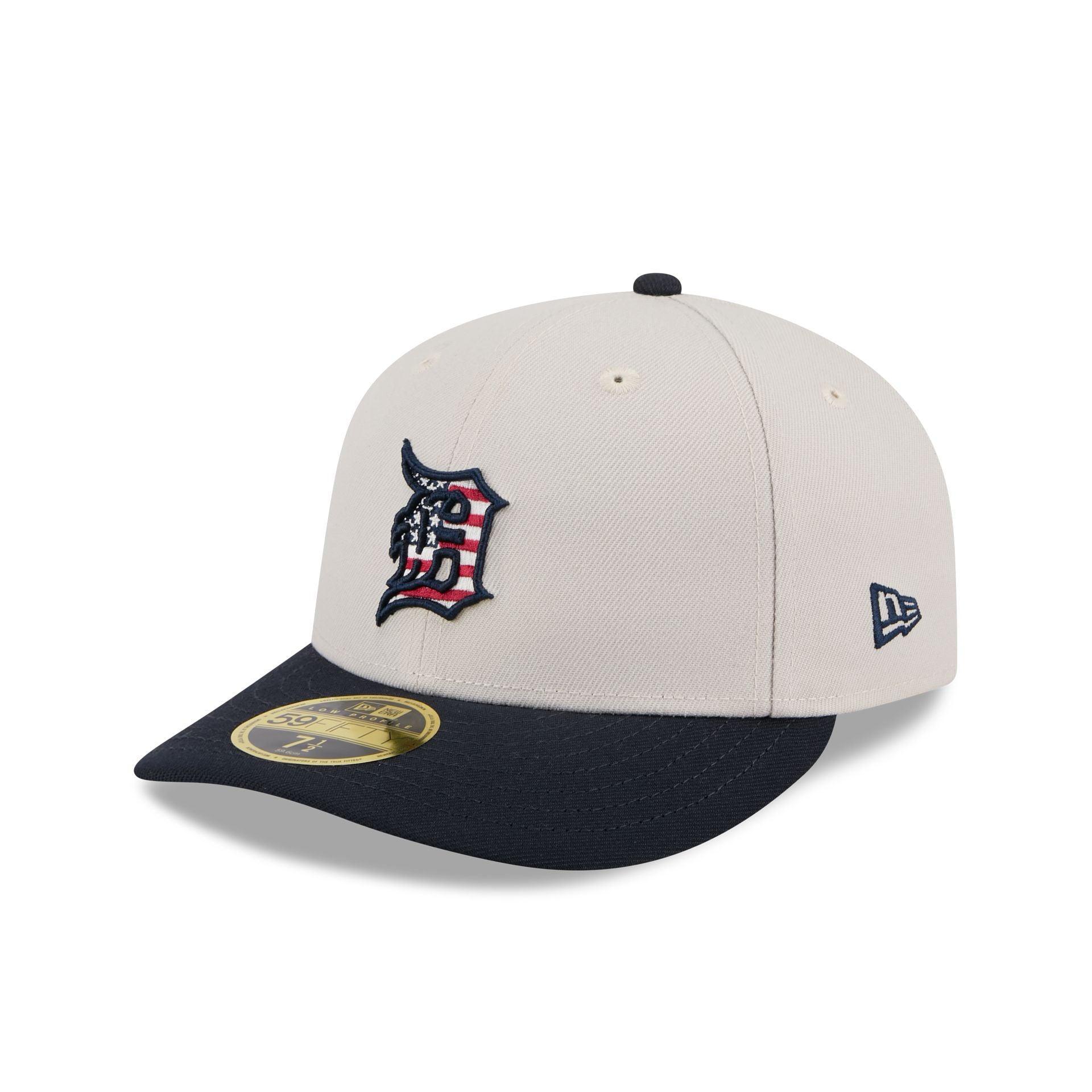 Detroit Tigers Independence Day 2024 Low Profile 59FIFTY Fitted Hat Male Product Image