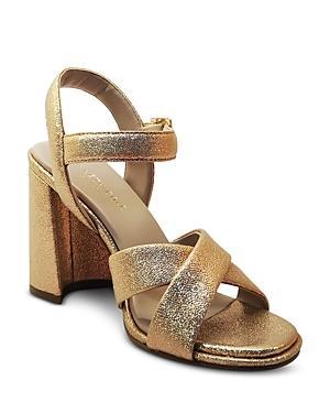 Kenneth Cole Womens Lessia Ankle Strap High Heel Sandals Product Image