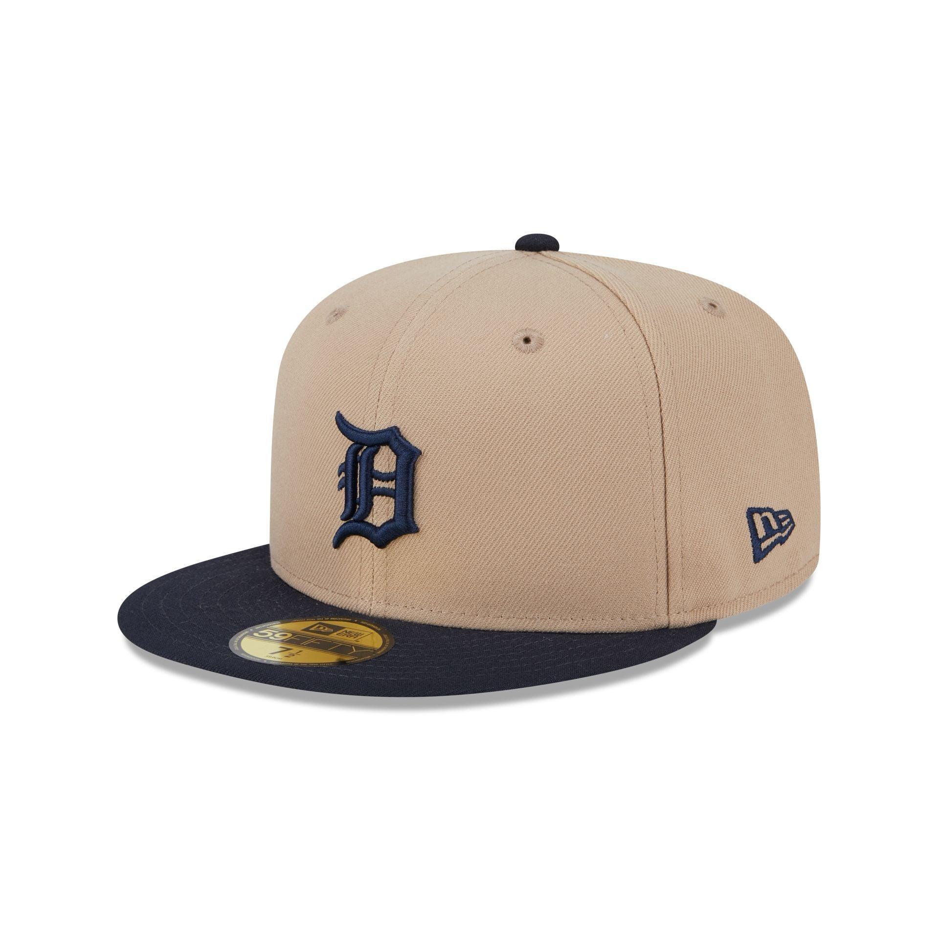 Detroit Tigers Camel 59FIFTY Fitted Hat Male Product Image