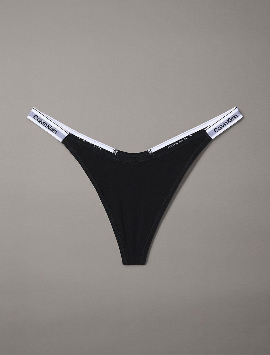 Modern Logo Dipped String Thong Product Image