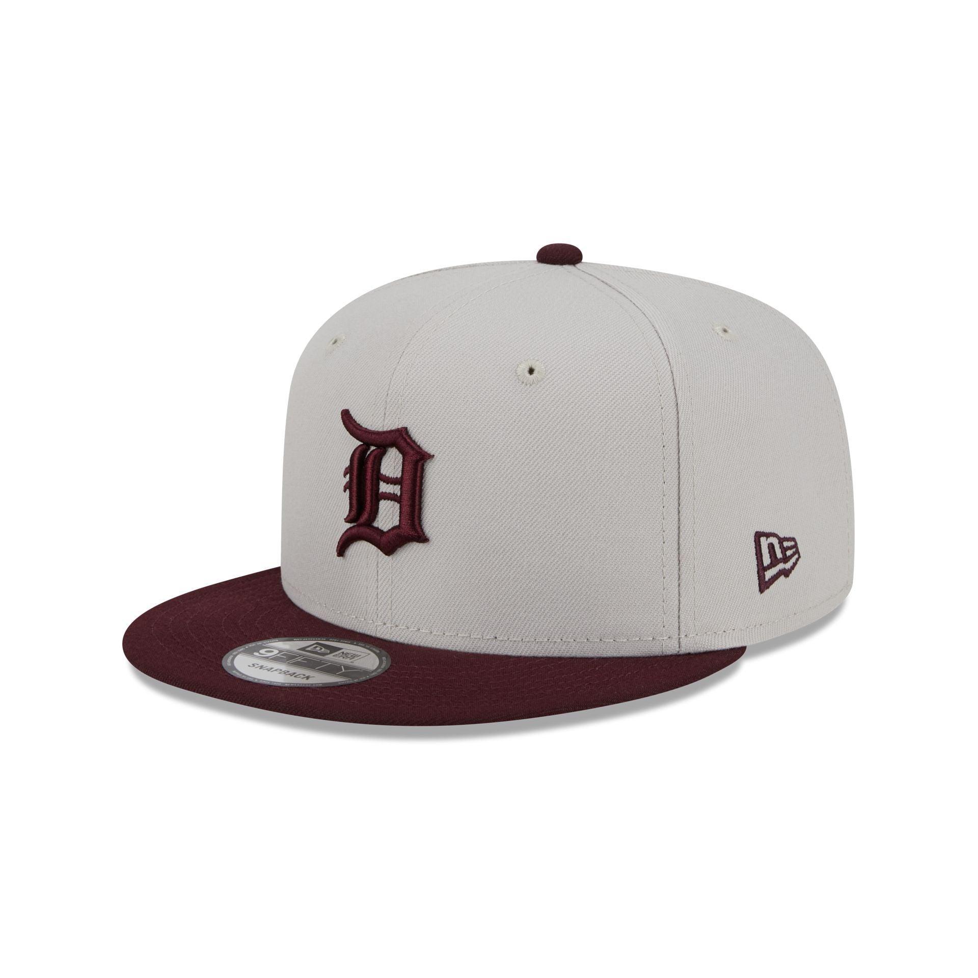 Detroit Tigers Mauve Visor 9FIFTY Snapback Hat Male Product Image