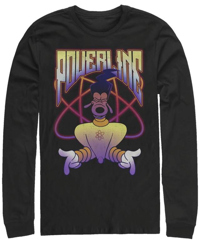 Fifth Sun A Goofy Movie Powerline Jam Mens Long Sleeve Crew Neck T-shirt Product Image