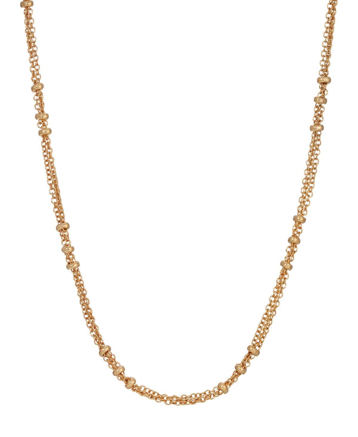 1928 Gold Tone Station Necklace, Womens, Yellow Product Image