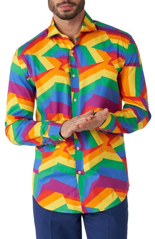 OppoSuits Confetteroni Stretch Button-Up Shirt Product Image