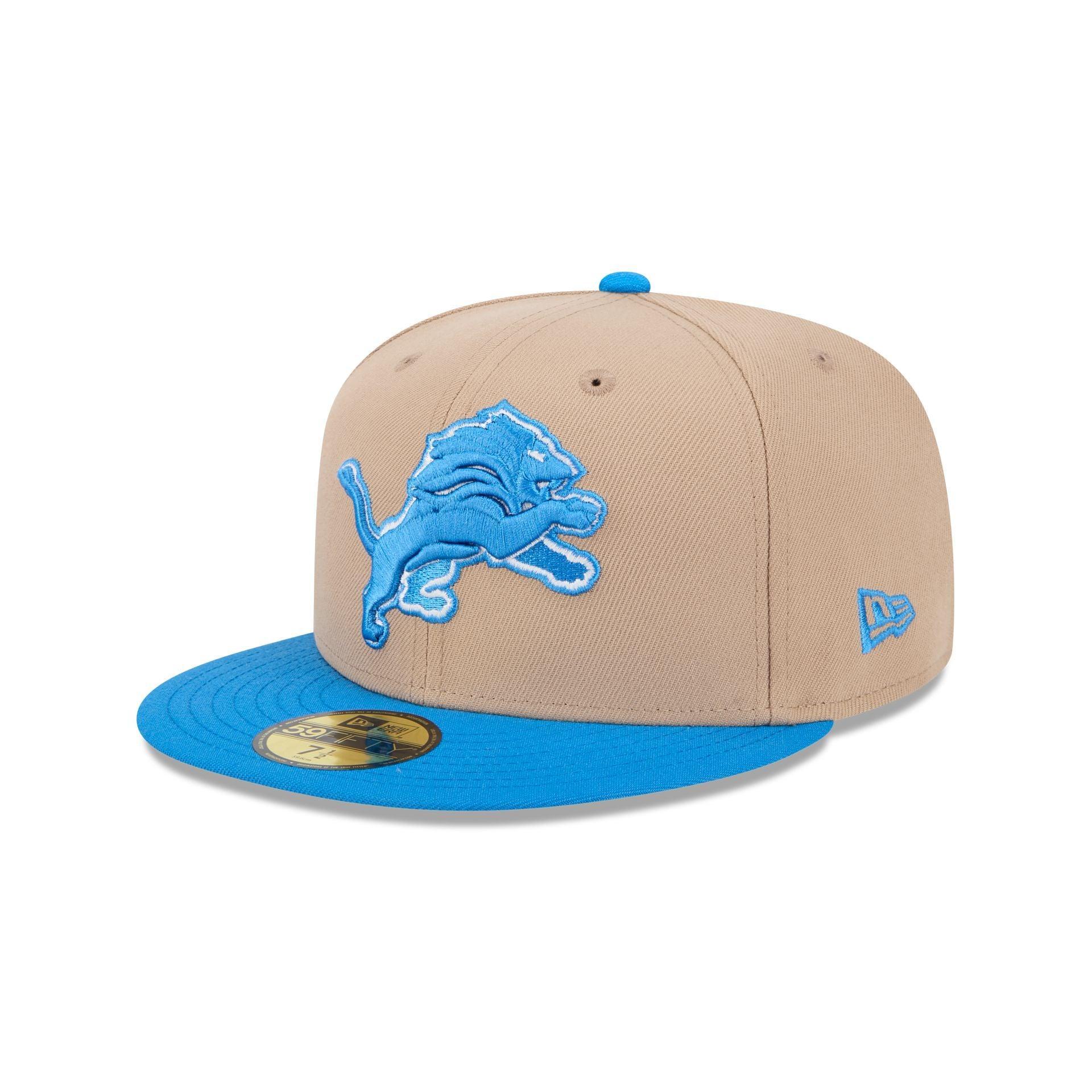 Detroit Lions Camel 59FIFTY Fitted Hat Male Product Image