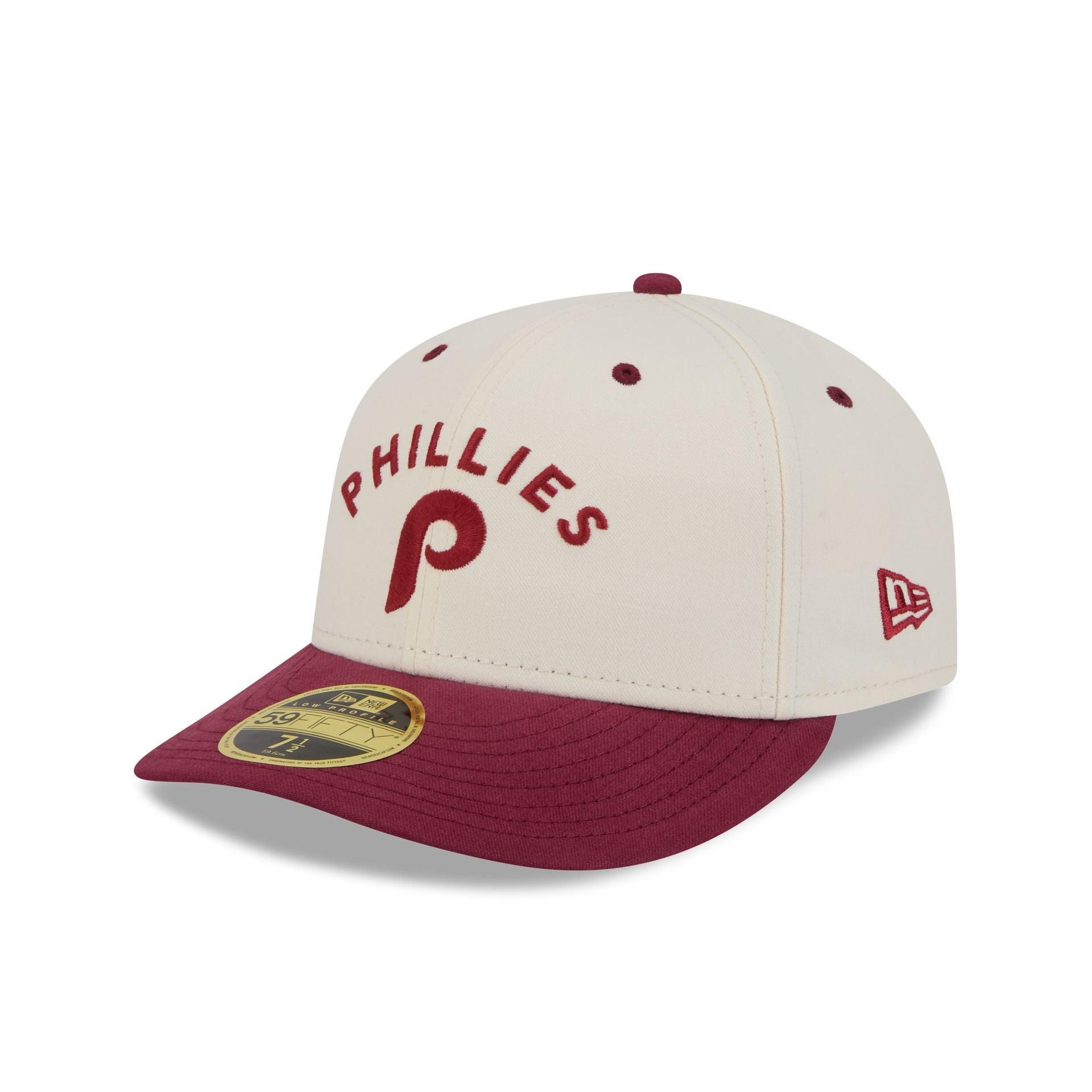 Philadelphia Phillies Vintage Stack Low Profile 59FIFTY Fitted Hat Male Product Image