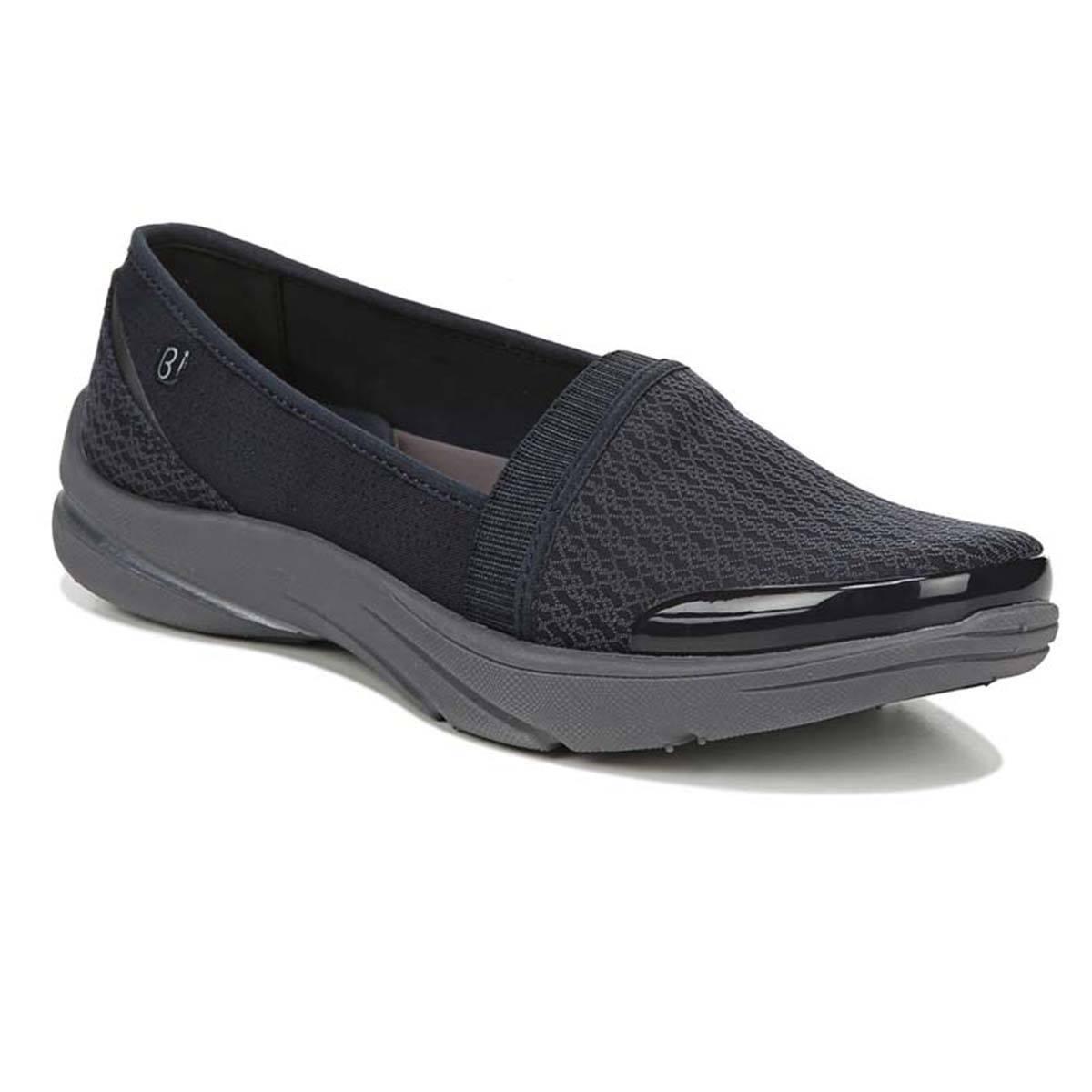 Bzees Lollipop Womens Slip-on Flats Dark Blue Product Image