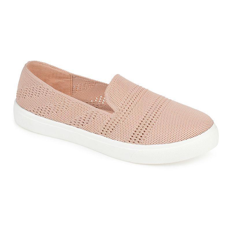 Journee Collection Meika Comfort Foam Womens Knit Sneakers Product Image