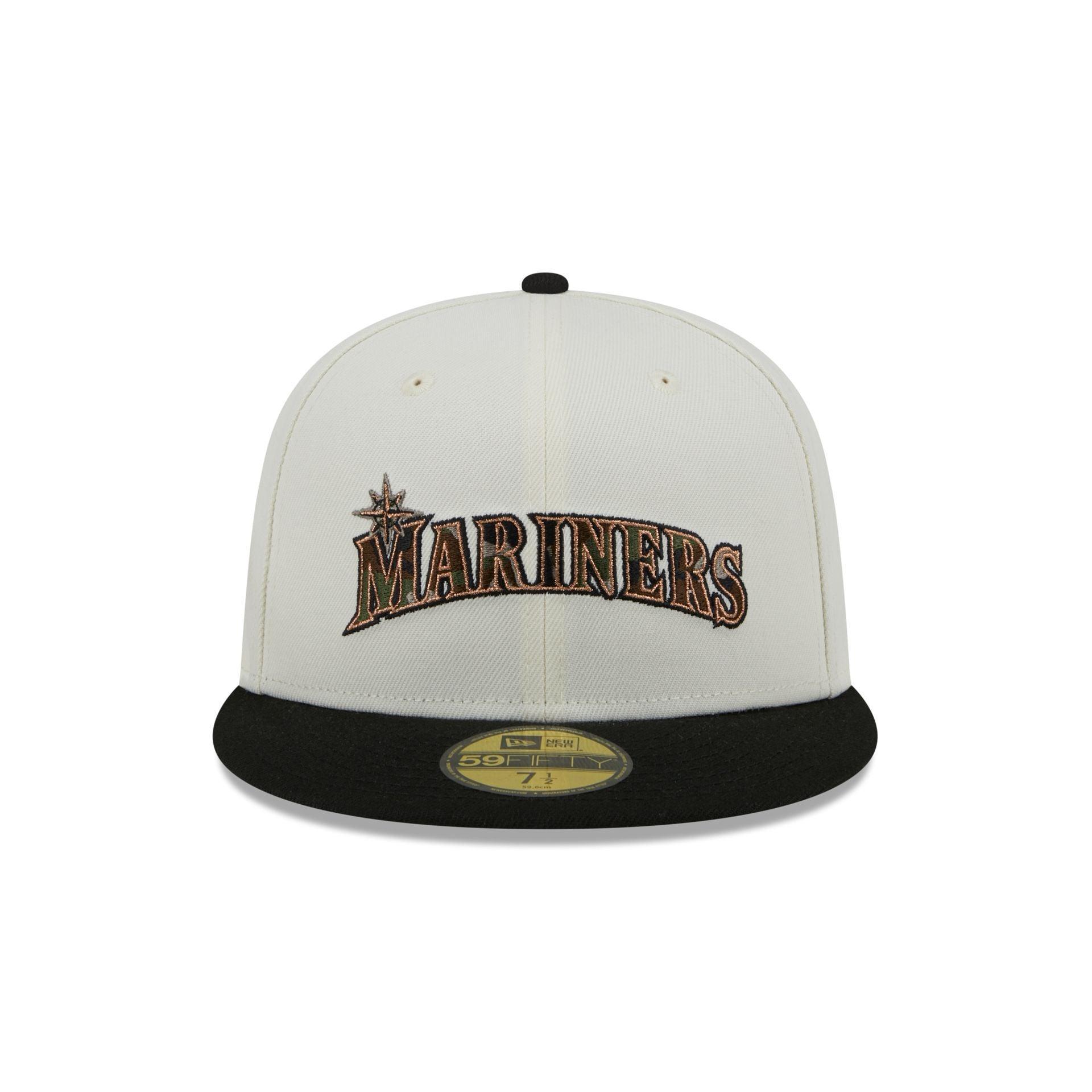 Seattle Mariners Camo Fill 59FIFTY Fitted Hat Male Product Image