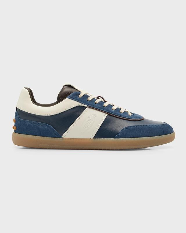 Mens Allacciata Leather Low-Top Sneakers Product Image