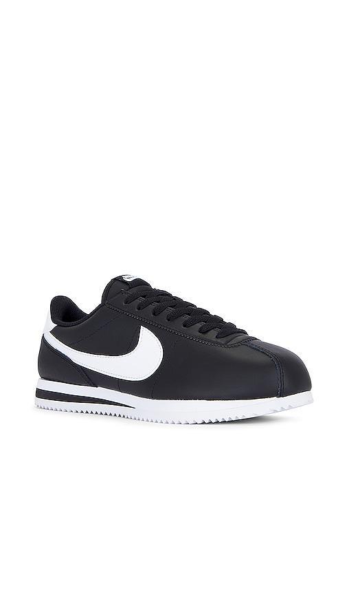 Nike Mens Nike Cortez - Mens Shoes Black/White Product Image