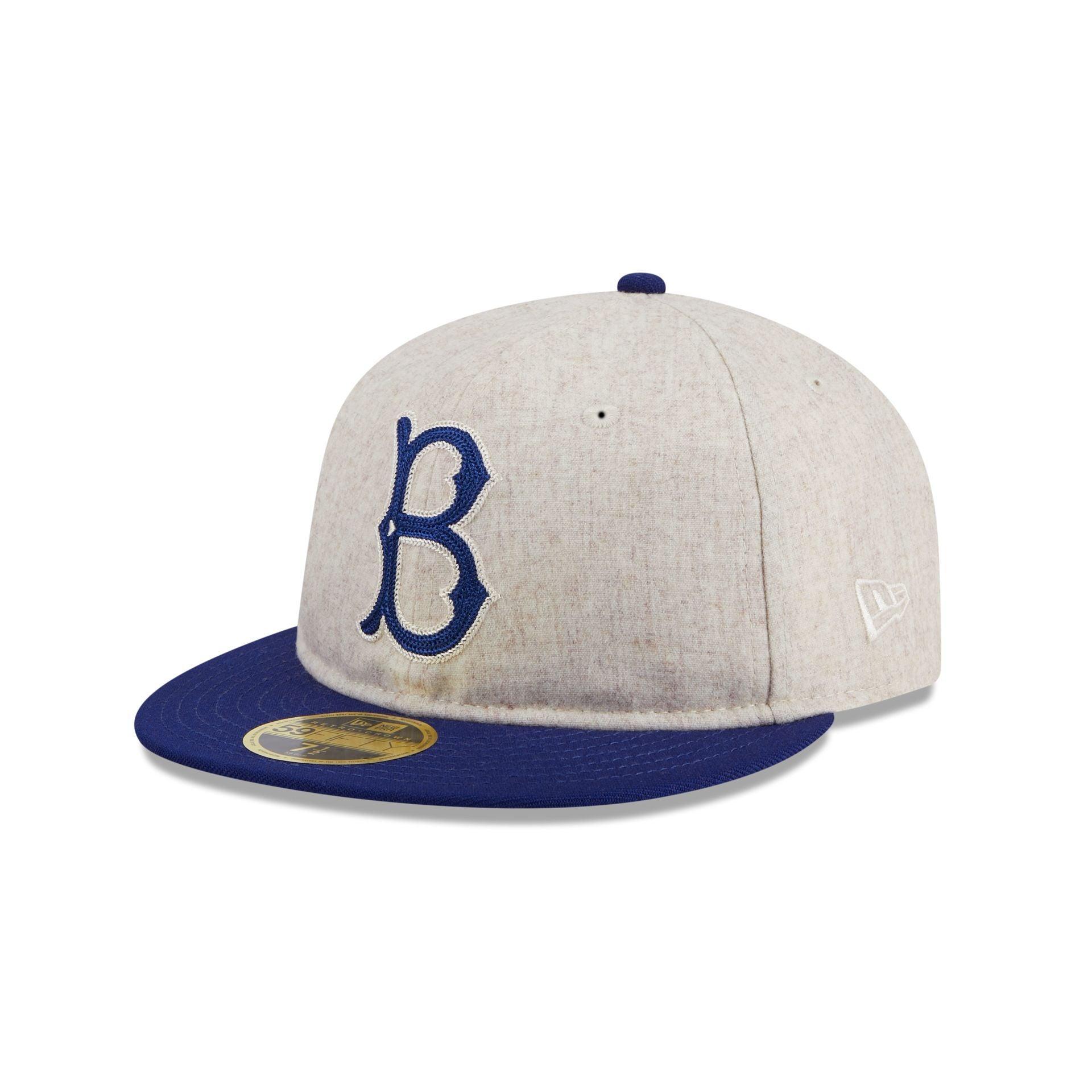 Brooklyn Dodgers Melton Wool Retro Crown 59FIFTY Fitted Hat Male Product Image