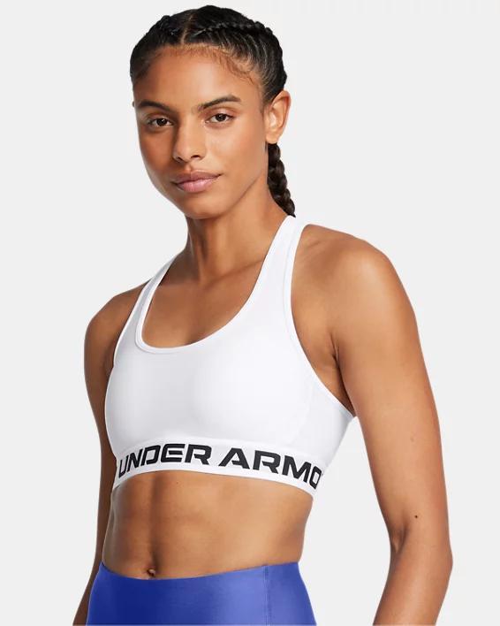 Women's Armour® Mid Crossback Sports Bra Product Image