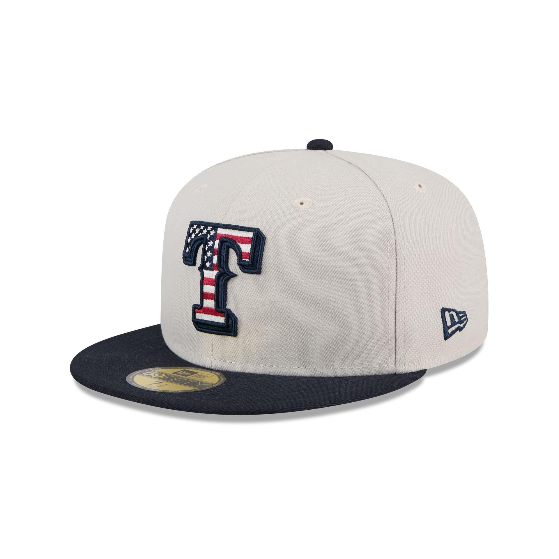 Texas Rangers Independence Day 2024 59FIFTY Fitted Hat Male Product Image