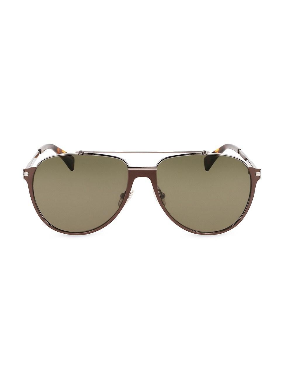 Mens JL 60MM Aviator Sunglasses Product Image