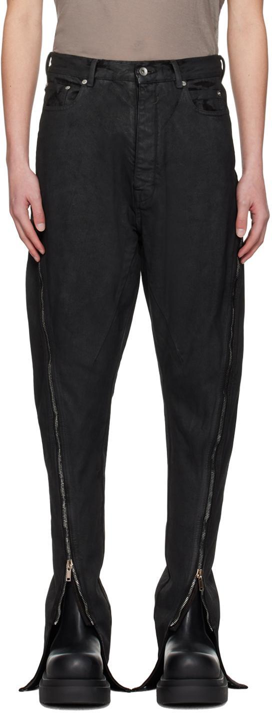 Black Bolan Banana Jeans In 99 Black/black Product Image