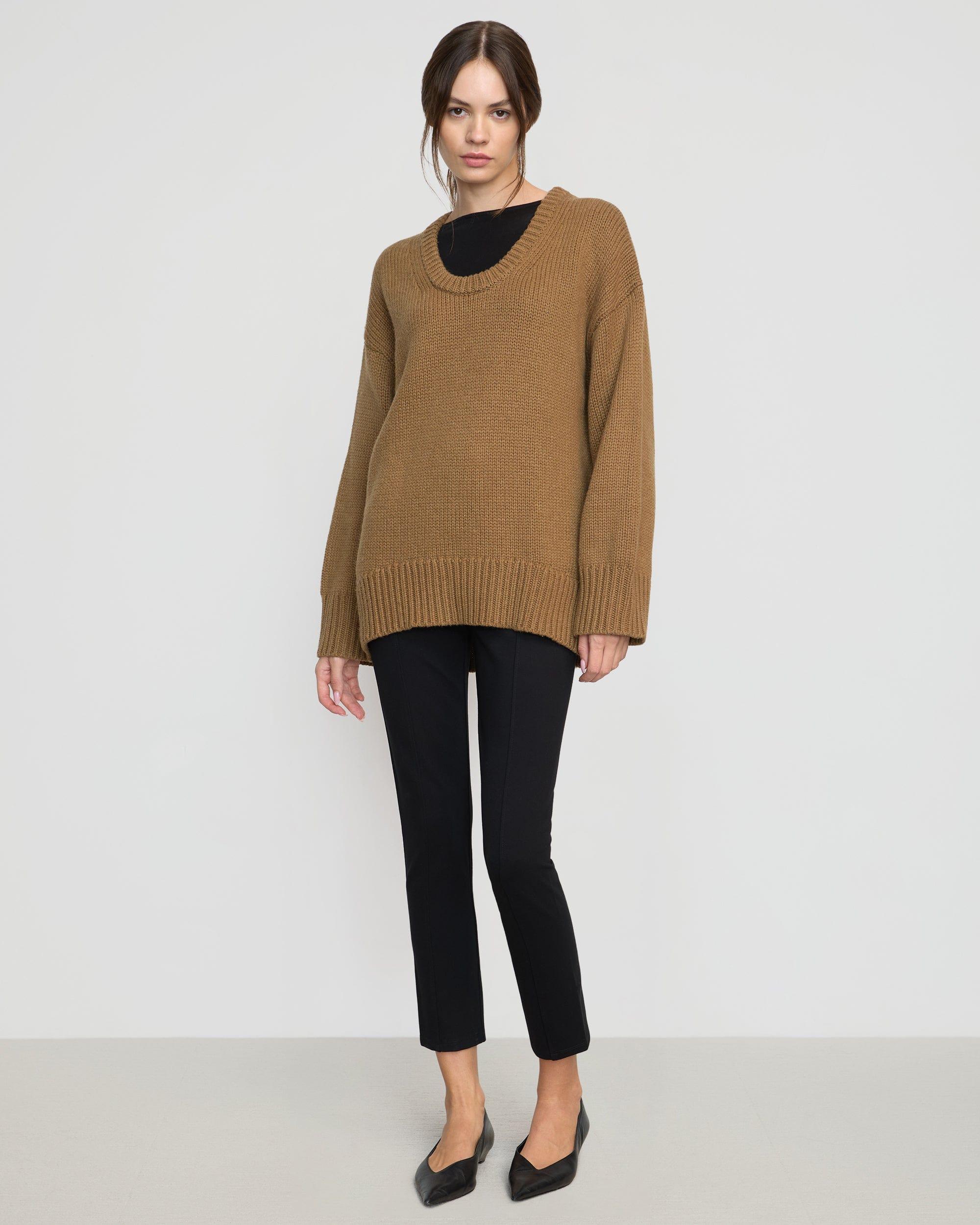 Archie Deep U-Neck Sweater Product Image