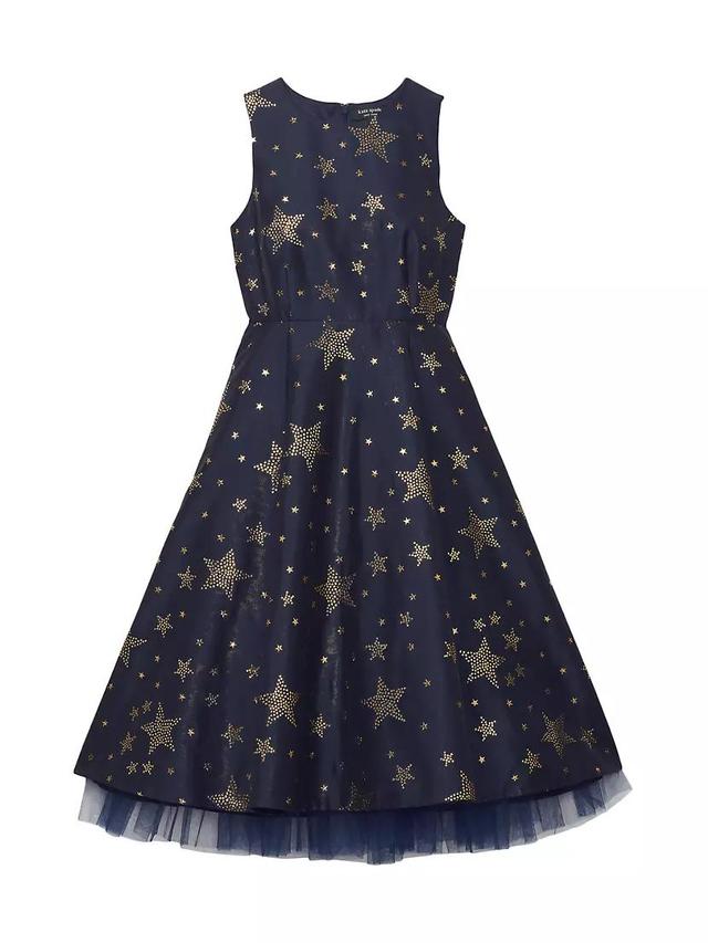 Starlight Brocade Midi-Dress Product Image