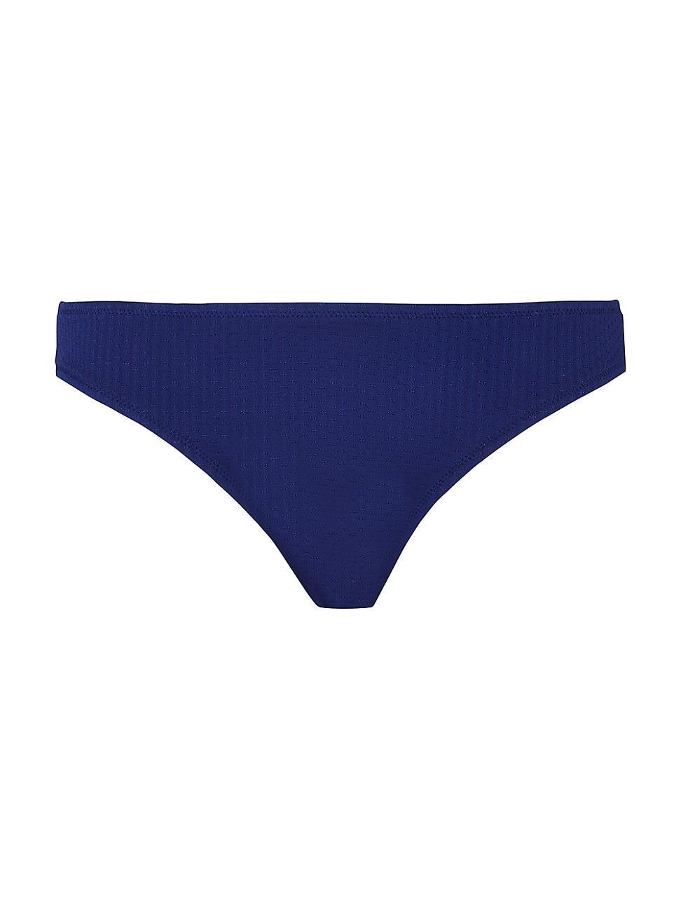 Womens Frise Textured Low-Waist Bikini Bottom Product Image