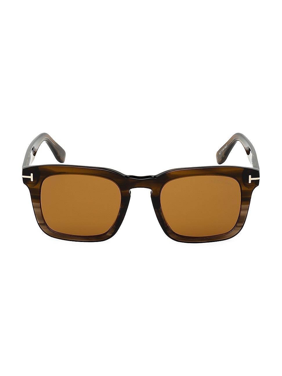 Mens Dax 50MM Square Sunglasses Product Image