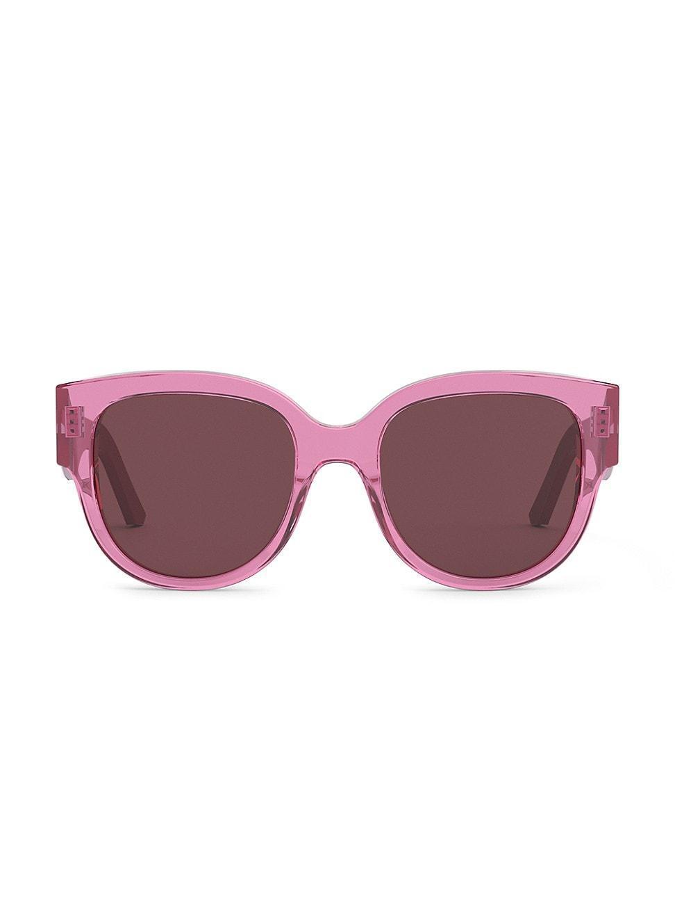 Womens Wildior 54MM Cat Eye Sunglasses - Pink - Pink Product Image