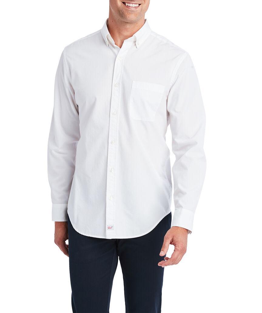 Stretch Cotton Solid Shirt Product Image