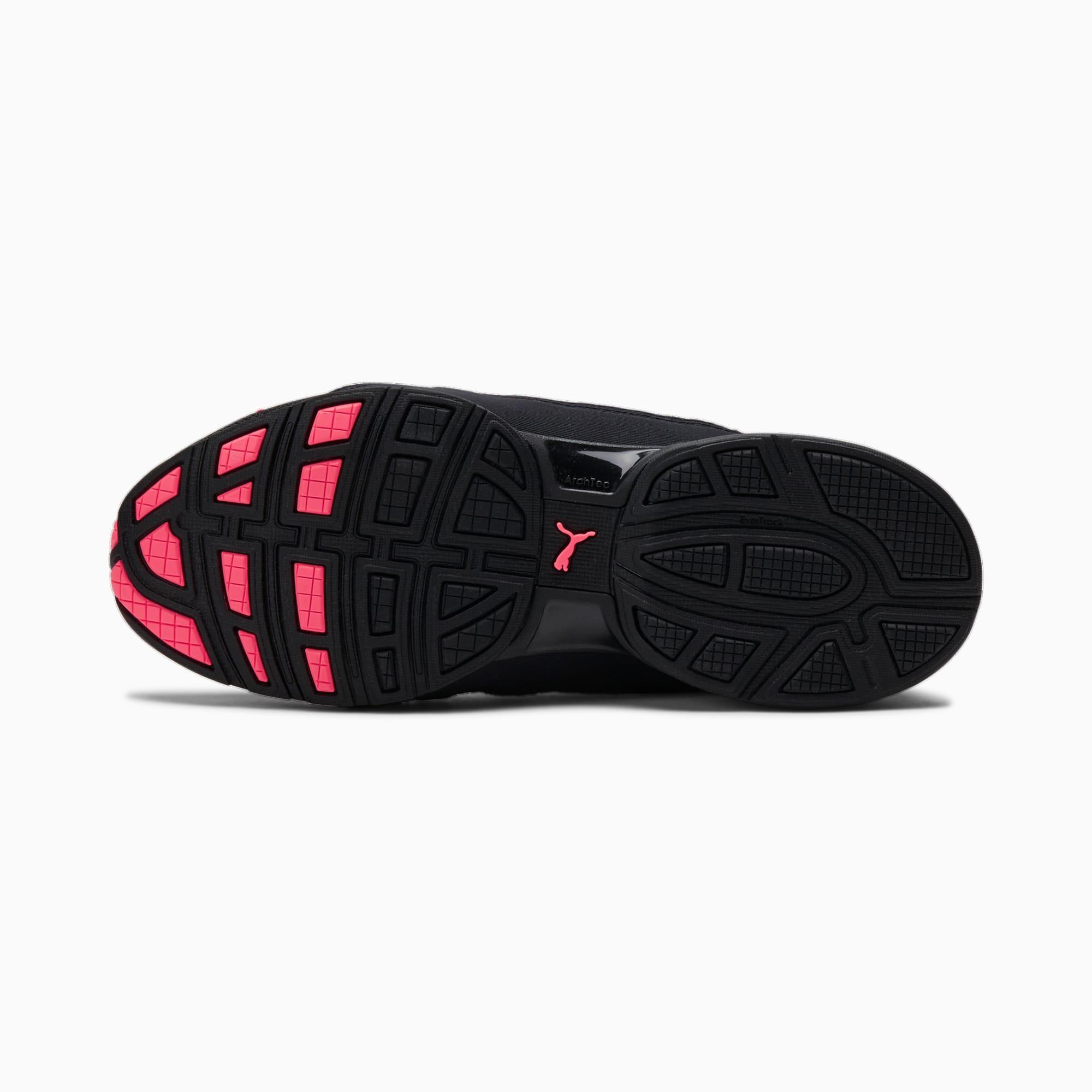 PUMA Riaze Prowl Women's Training Shoes in Black/Ignite Pink/Aquamarine, Size 5.5 Product Image