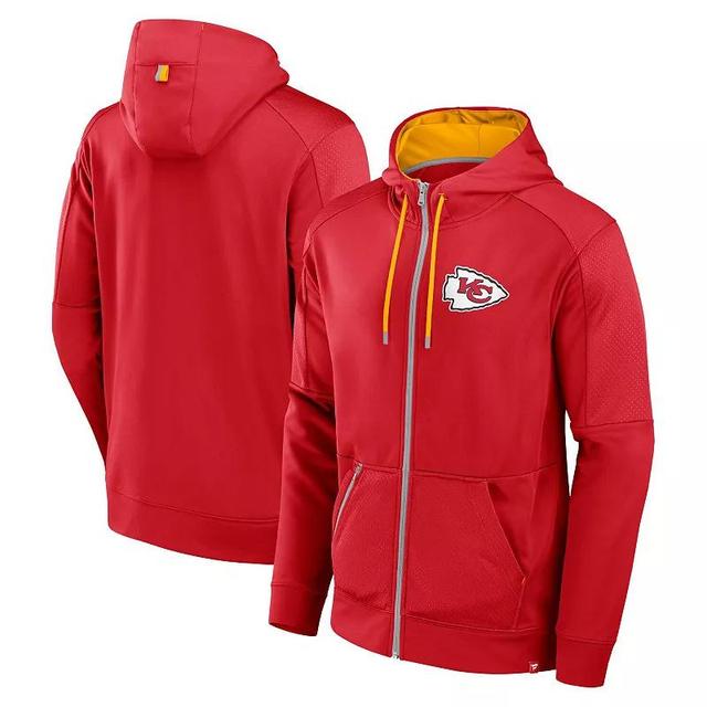 Mens Fanatics Kansas City Chiefs Defender Full-Zip Hoodie Product Image