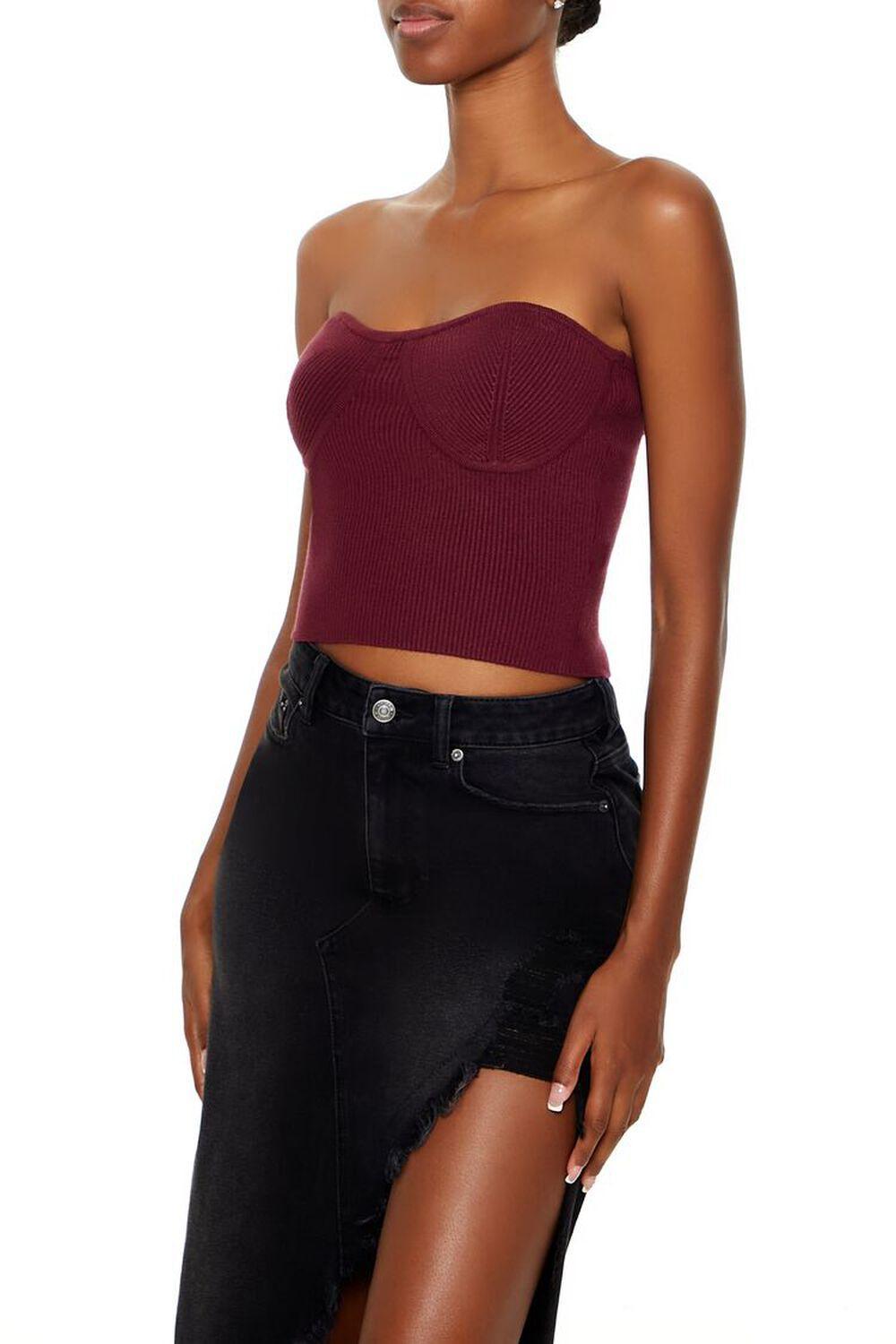 Sweater-Knit Tube Top | Forever 21 Product Image